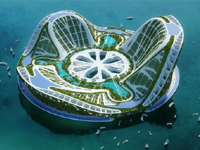 Cuidades Futurísticas Flotantes: Lilypad