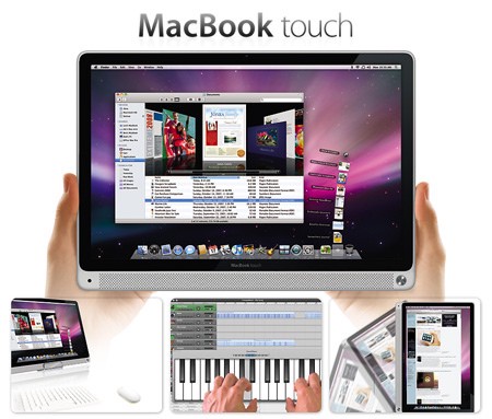 Macbook con soporte multitouch