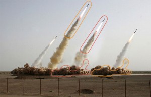 Misiles photoshop iran