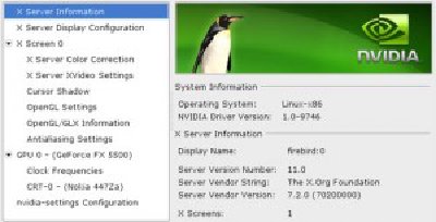 Drivers nVidia para Linux Display Driver v100.14