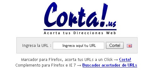 corta.us acortando url
