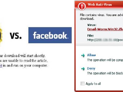 FBI vs Facebook, Cuidado! Hay virus de por medio