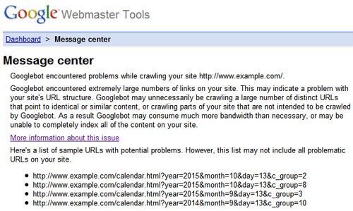 google contra la web infinita