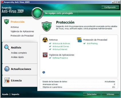 traducir kaspersky español