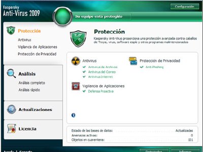 Parche para traducir Kaspersky 2009 al Español