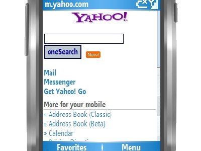 AT&T ofrece los servicios de Yahoo! en sus teléfonos móviles