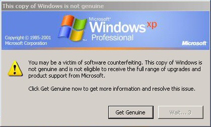 fondo pantalla negro copia windows no genuina