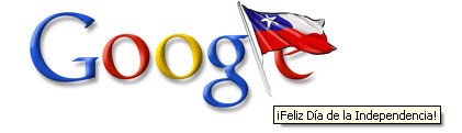 Imagen de error en Google sobre el 18 de septiembre en Chile