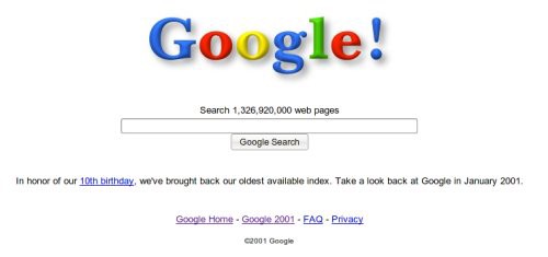 especial google 10 años busca en google 2001