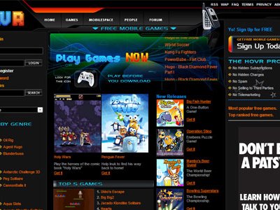 Hovr, descargar juegos para celulares gratis y pruébalos antes de descargarlos
