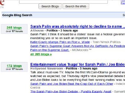 Google modifica su búsqueda en Blogs para asemejarla más a Google Noticias