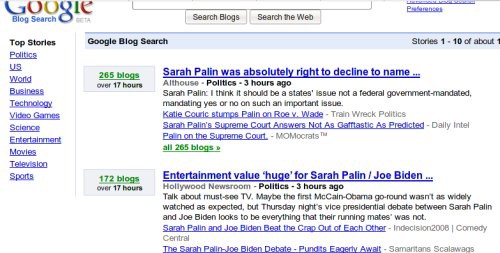 nuevo google blog search
