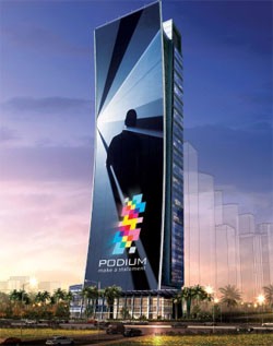 podium pantalla grande mundo