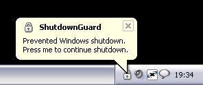 shutdown guard