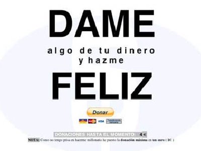 HazmeMillonario.com o la forma de pedir limosna a lo 2.0