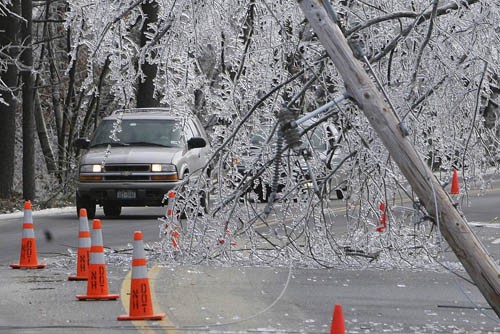 tormenta de hielo imagenes impresionantes