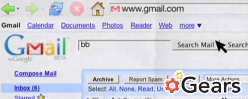 gmail gears modo offline