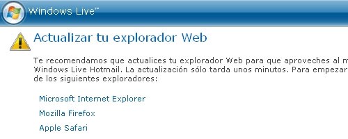 error acceso hotmail con chrome