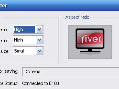 Descargar Movie Converter para iRiver E100