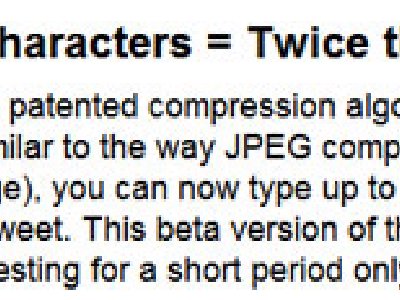 Tweetdoubler, ¡twittea 280 caracteres!