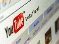 youtube screen