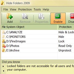 hide folders oculta bloquea protege carpetas