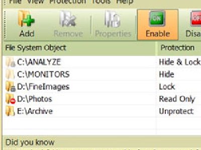 Oculta tus carpetas de la vista de tus conocidos con Hide Folders 2009