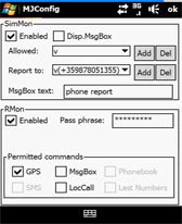 mobilejustice windows mobile anti robo