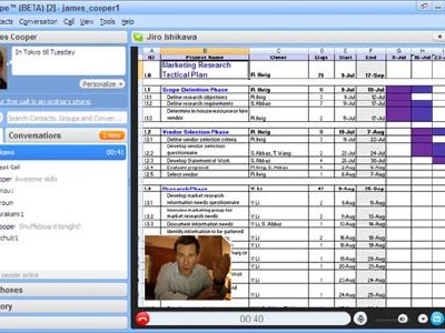 Skype 4.1 beta permite compartir lo que ves en pantalla