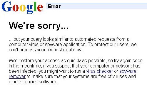 google malware
