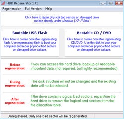 hdd regenerator