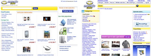 mercadolibre rediseño