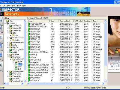 Recuperar archivos borrados con PC Inspector File Recovery