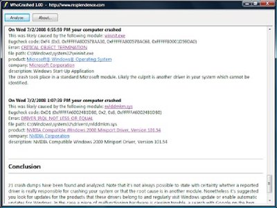 Detectar errores de Windows