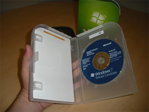 windows 7 cd case