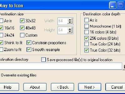 Convertir imágenes a íconos