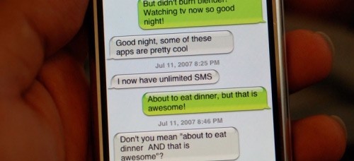 iPhone SMS
