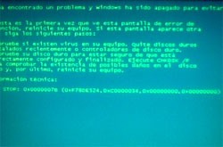 pantallazo azul windows xp instalacion compaq