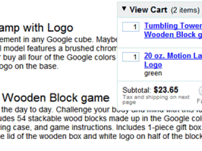 Google lanza API de Google Checkout para sitios web