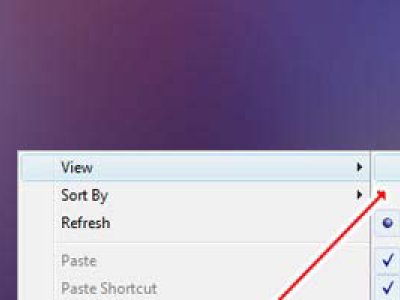 Cambiar el tamaño de los íconos del escritorio en Windows Vista