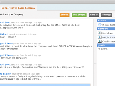 Crea tu sala de chat online
