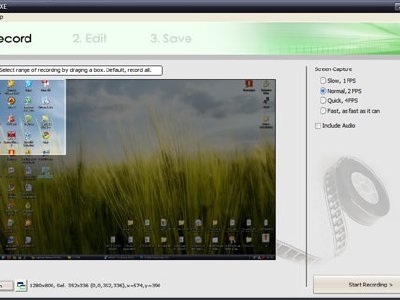 Graba vídeos de tu pantalla con Screen2EXE