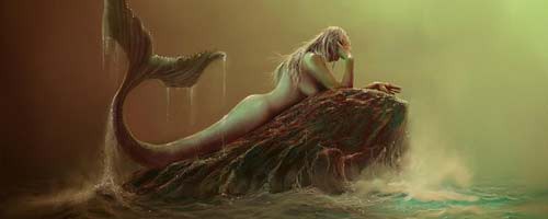 Sirena recompensa marina