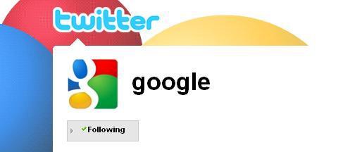 twitter google