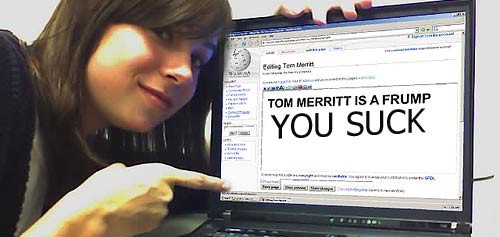Vandalismo en Wikipedia