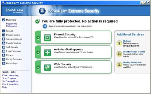 ZoneAlarm Extreme Security