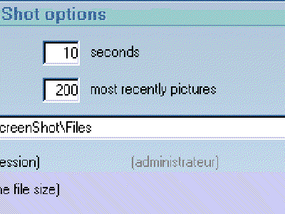 Capturas de pantalla a un intervalo de tiempo definido