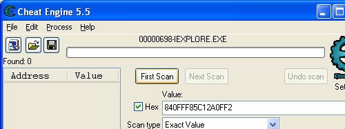 Cheat Engine 5.5