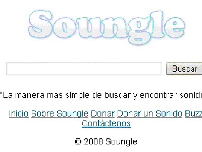 Soungle, librería de efectos de sonido