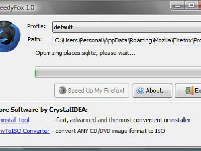 Optimizar Firefox, con SpeedyFox